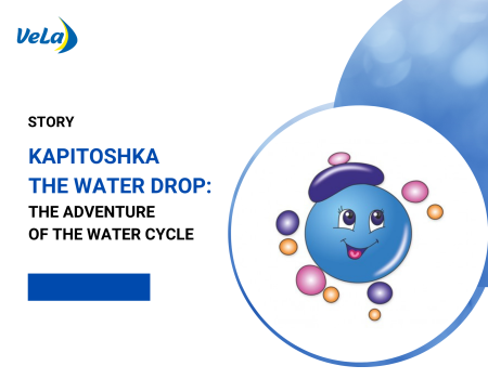 Kapitoshka the water drop: The adventure of the water cycle